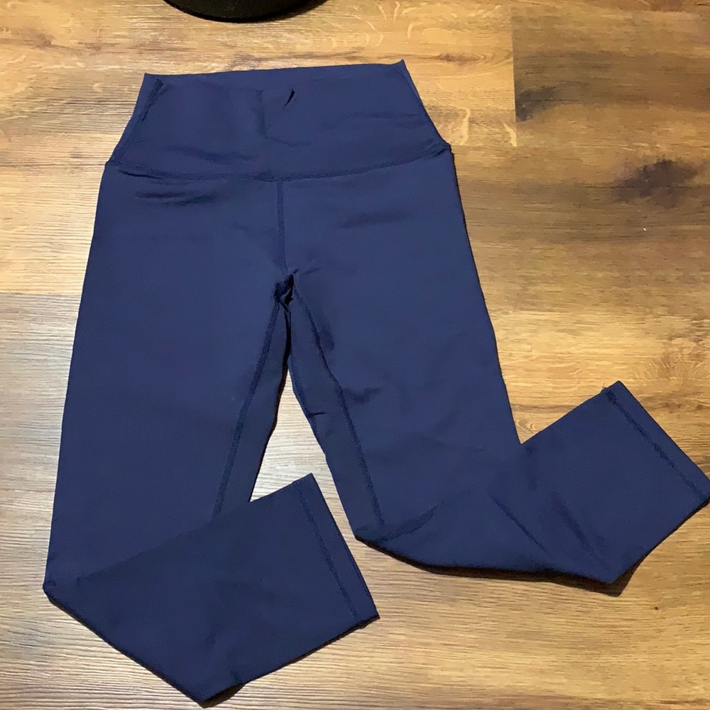 Zyia Navy Ascend Hi Rise Capri
